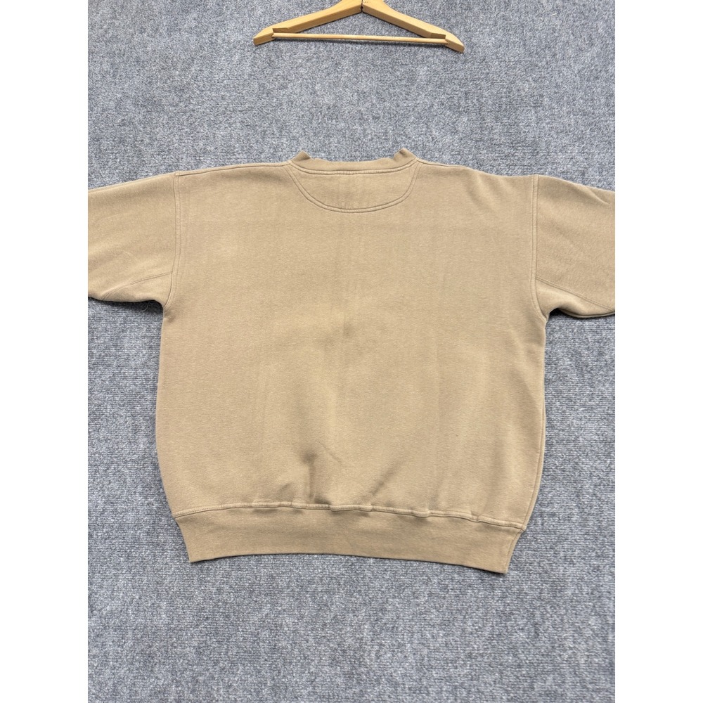 Crable‎ Sportswear Sweater Men's XL Golf Stained Embroidered Cotton Blend Beige - Picture 16 of 16
